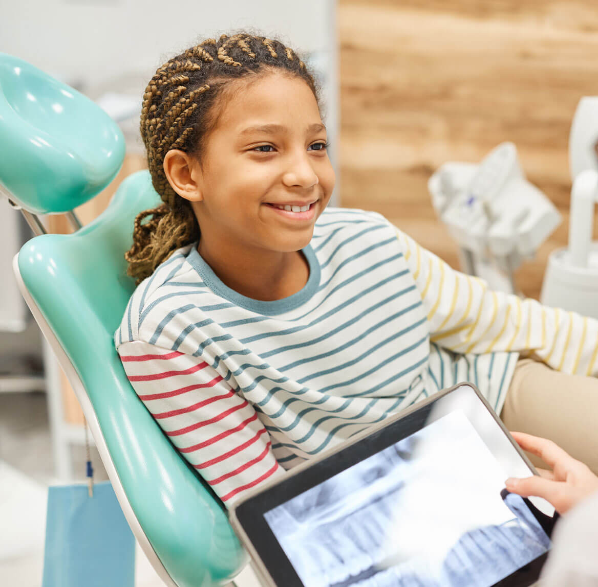 Pediatric Root canals patient at Pediatric Smiles of Orem.